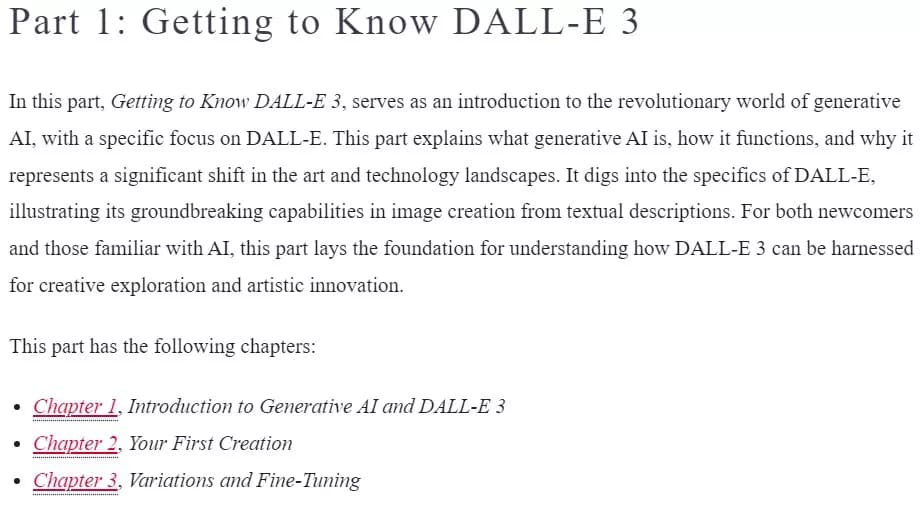 کتاب Generating Creative Images With DALL-E 3 — تصویر ۲