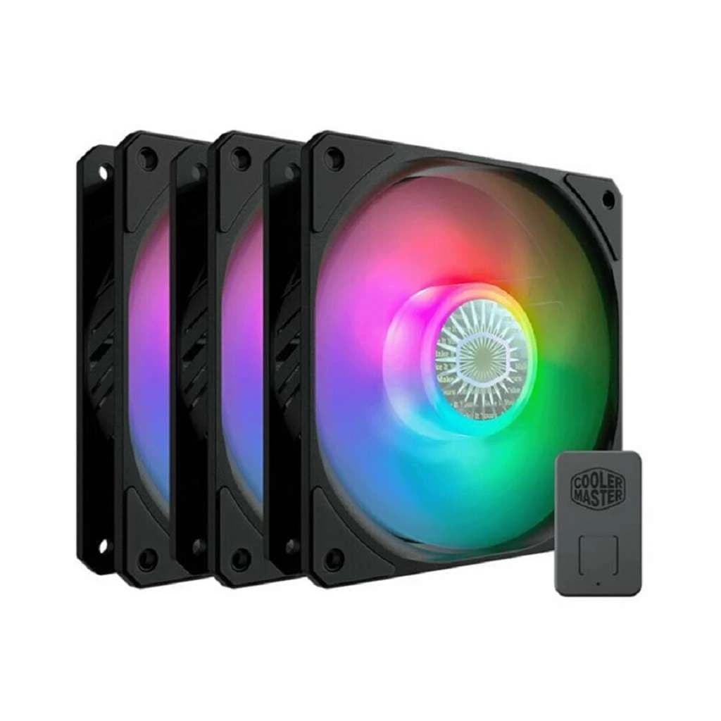 فن کیس کولرمستر مدل SICKLEFLOW 120 ARGB 3in1 مشکی