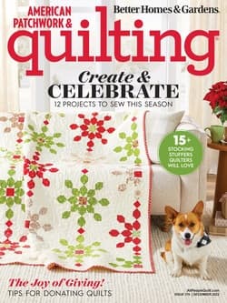 مجله American Patchwork & Quilting؛ دسامبر 2022