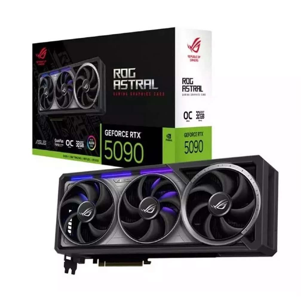 کارت گرافیک ایسوس مدل ROG Astral GeForce RTX5090 32GB OC