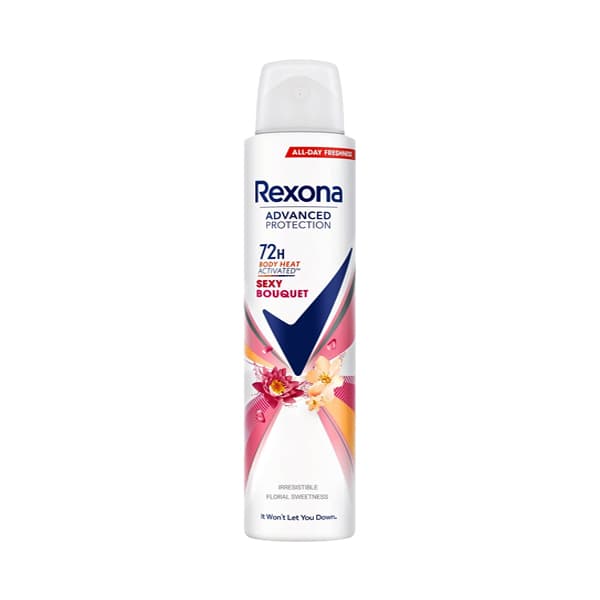 اسپری بدن رکسونا زنانه REXONA SEXY BOUQUET