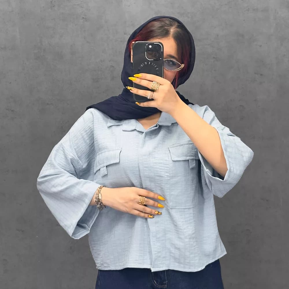 شومیز دخترانه کد 29803 — تصویر ۶