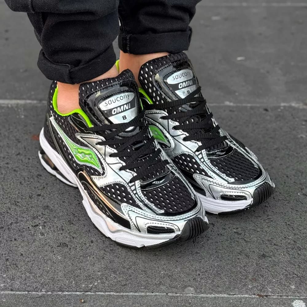 کتانی مردانه saucony مشکی کد 29832 — تصویر ۵