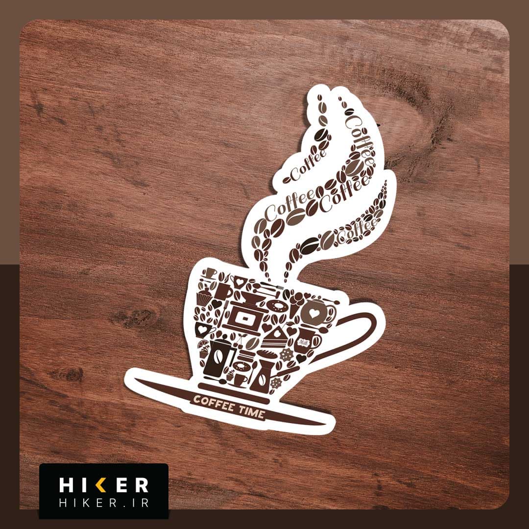 استیکر ۰۱۶۴ (coffee time) — تصویر ۳