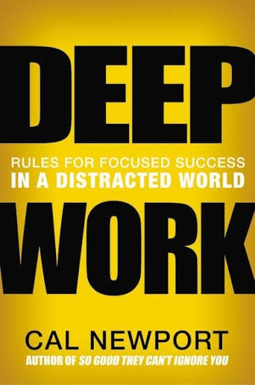 کتاب Deep Work (کار عمیق) نسخه انگلیسی PDF | کال نیوپورت