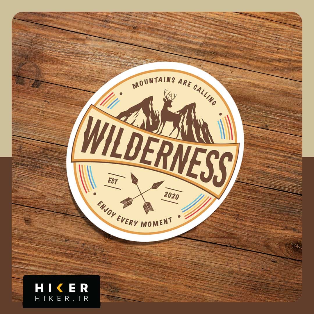 استیکر ۰۱۰۷ (wilderness) — تصویر ۵