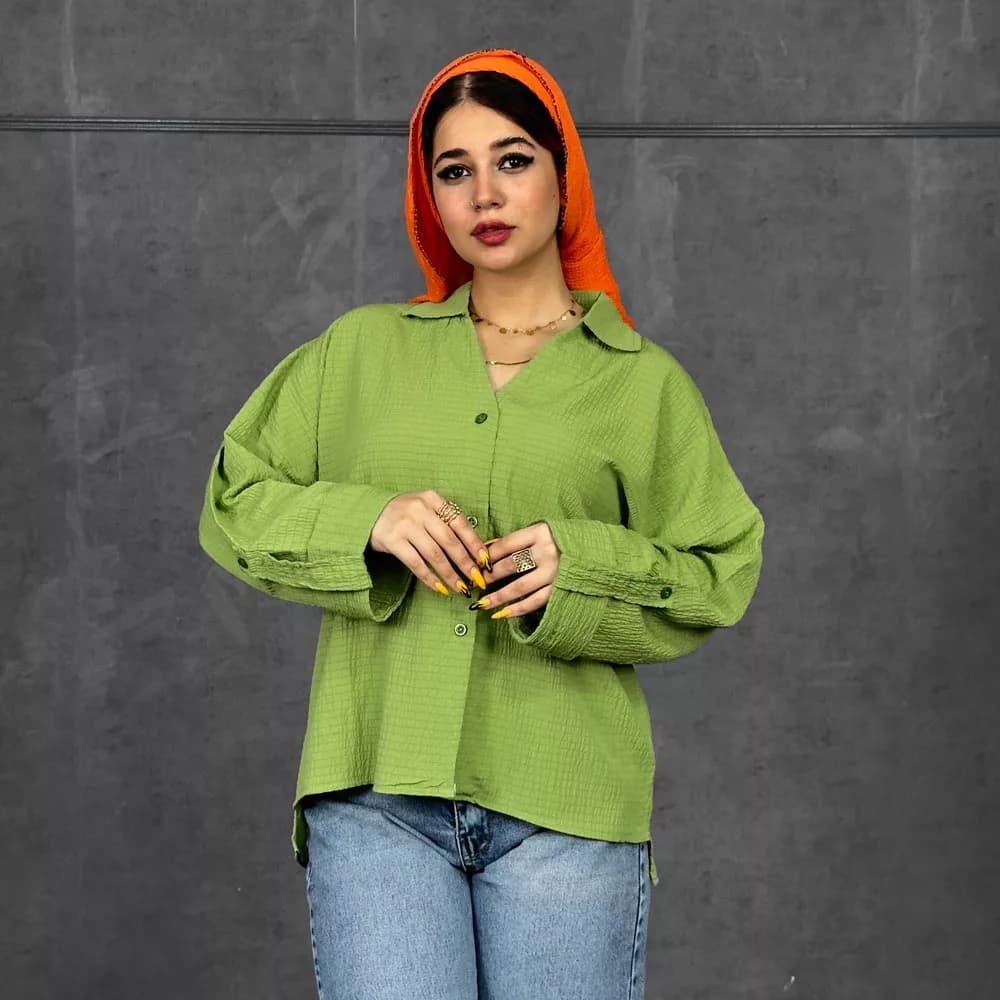 شومیز دخترانه کد 29963 — تصویر ۷