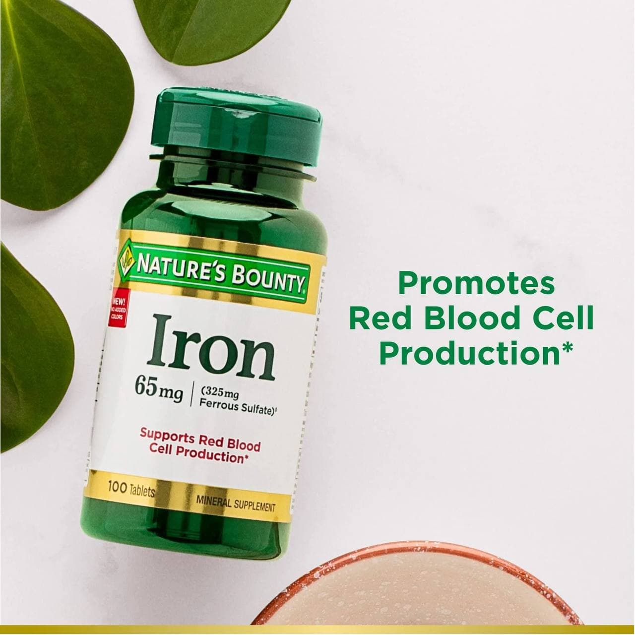 مکمل آهن نیچرز بونتی Natures Bounty Iron — تصویر ۲