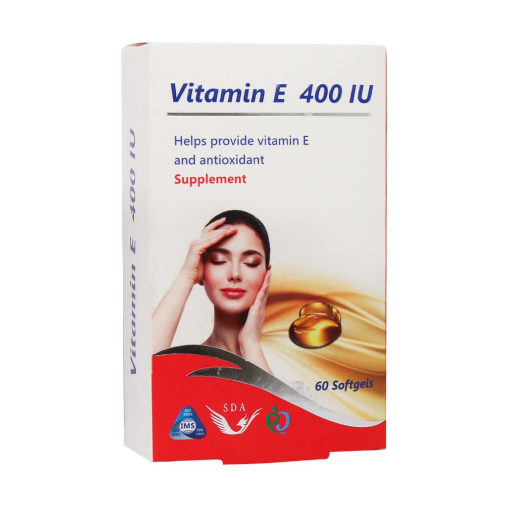 سافت ژل ویتامین E 400 واحد سیمرغ دارو عطار 60 عدد