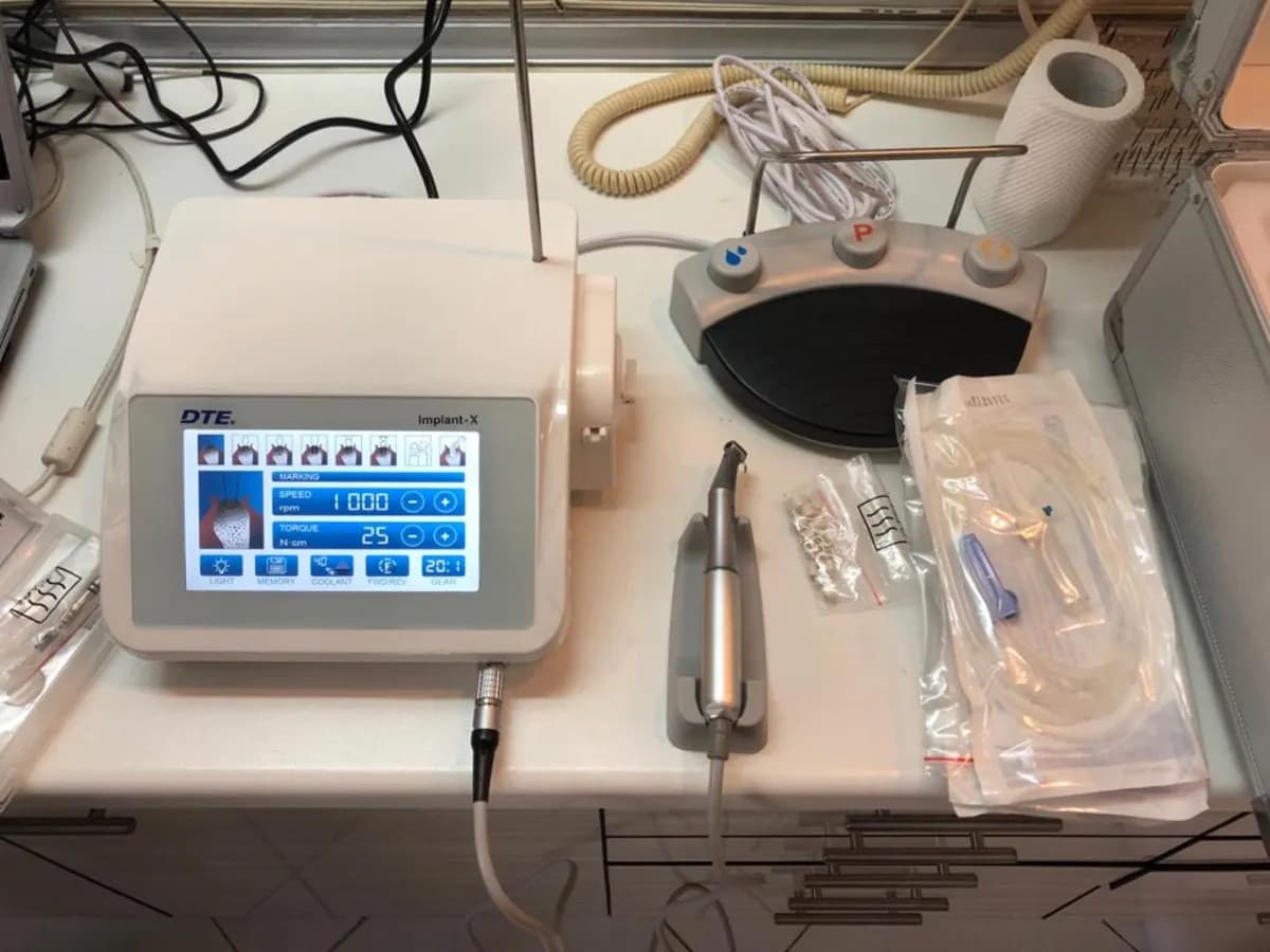 موتور ایمپلنت وودپکر DTE مدل Woodpecker Implant-X — تصویر ۴