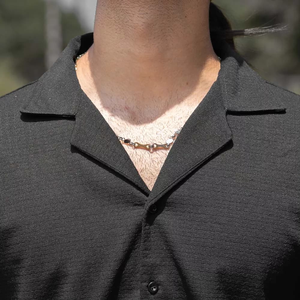 ست پیراهن و شلوار مردانه مراکش کد 29729 — تصویر ۴