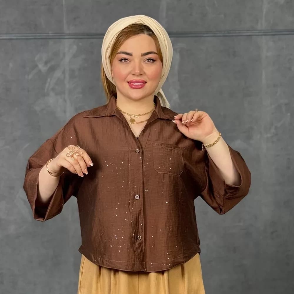 شومیز دخترانه کد 29741 — تصویر ۳