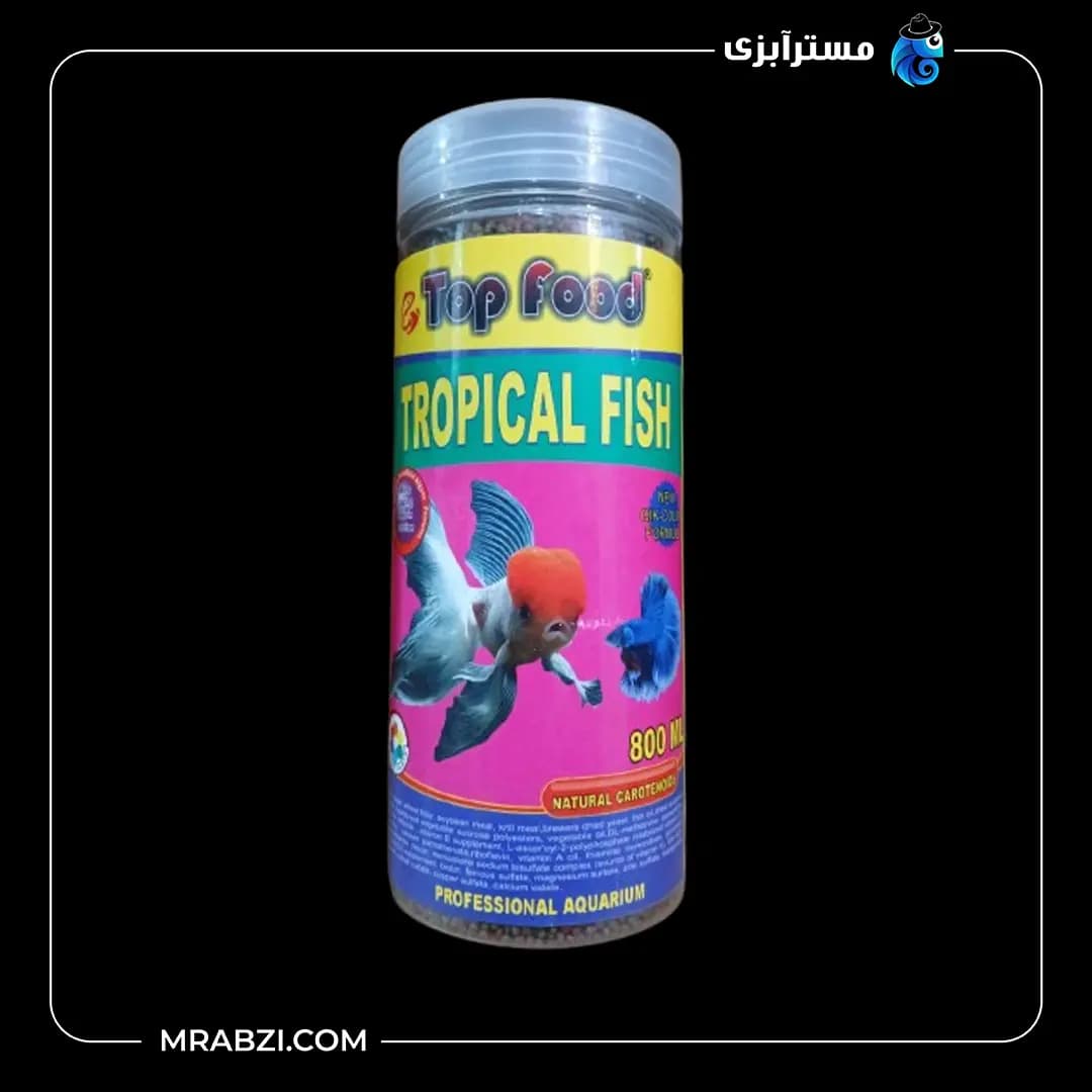 غذا ماهی تاپ فود مدل (tropical fish (800ml