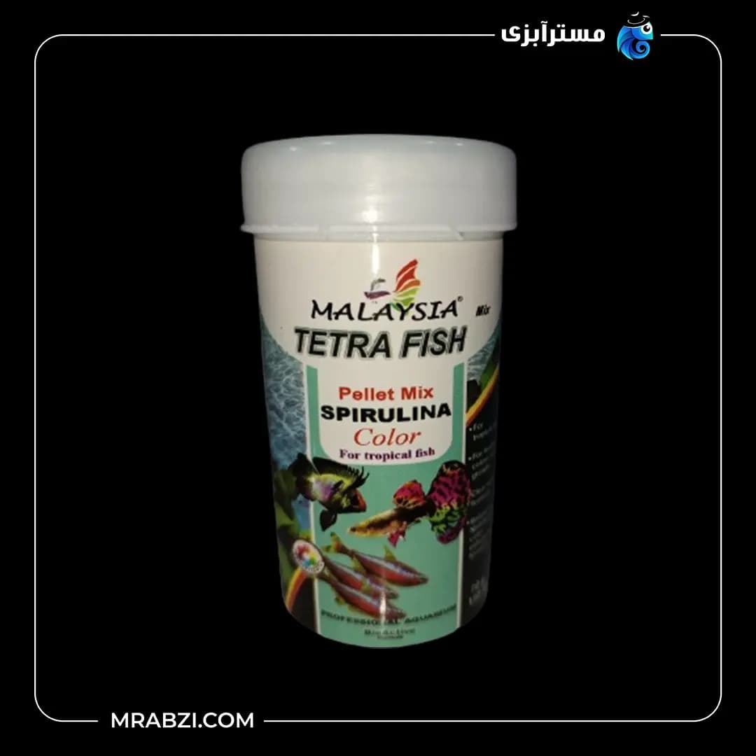 غذای ماهی مالزی مدل تترا فود وزن 40 گرم