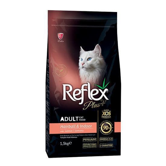 غذای گربه هیربال رفلکس پلاس با طعم سالمون – Reflex Plus Anti-Hairball with Salmon