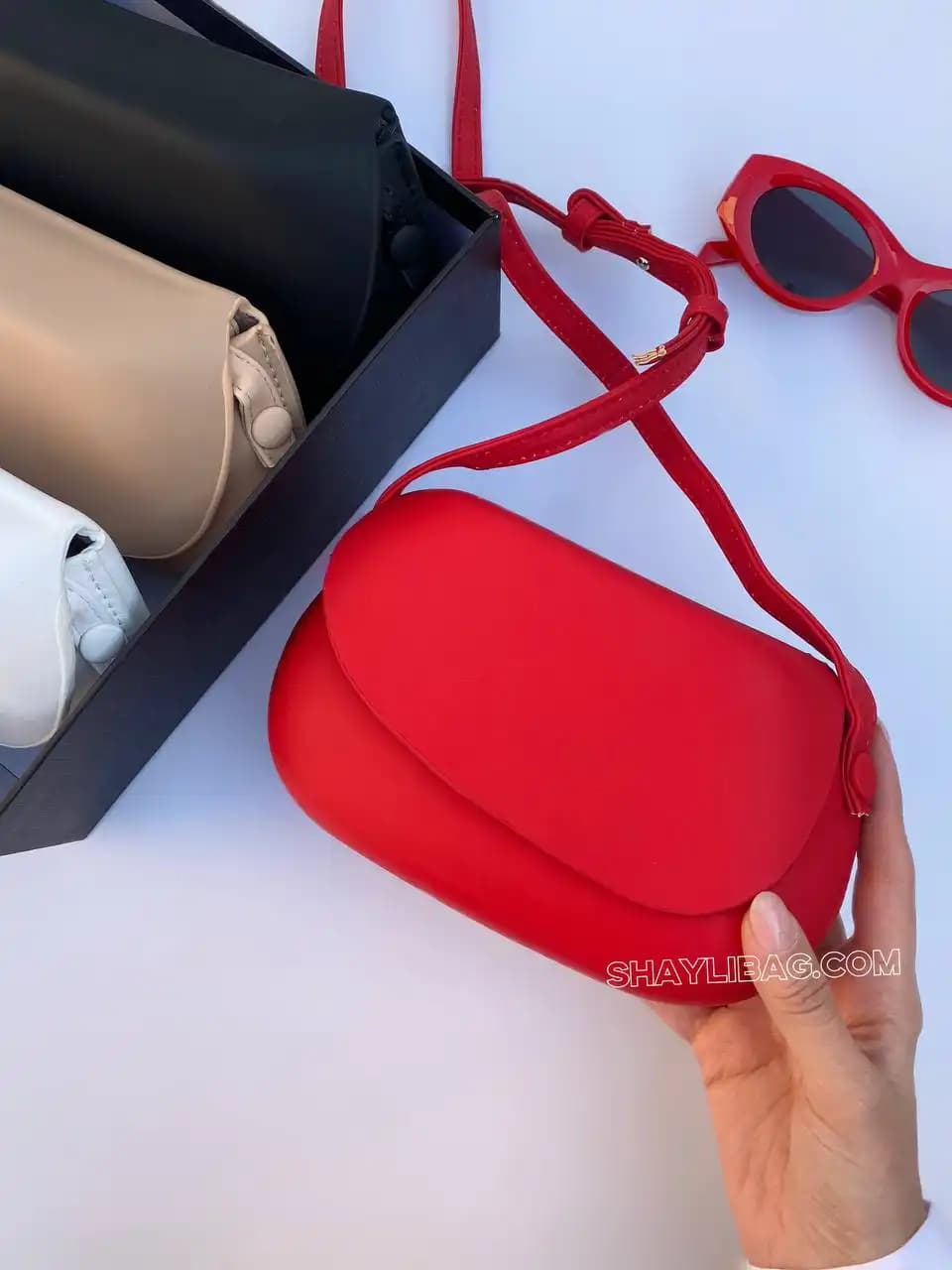 کیف مینیمال دوشی زنانه مدل پامکین