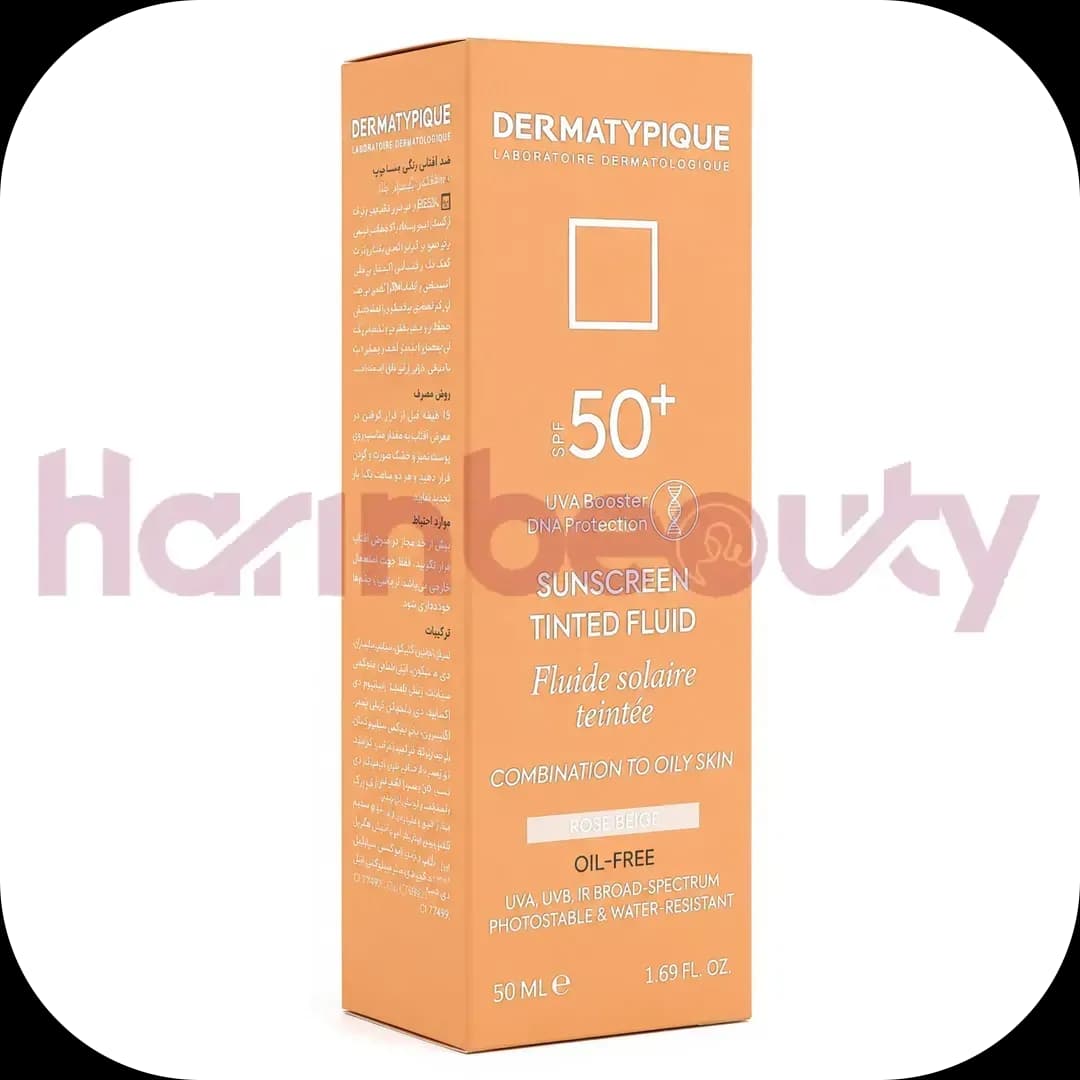 کرم ضد آفتاب بی رنگ درماتیپیک مدل Anti Acne با SPF+50 مخصوص پوست چرب حجم 40 میلی لیتر
