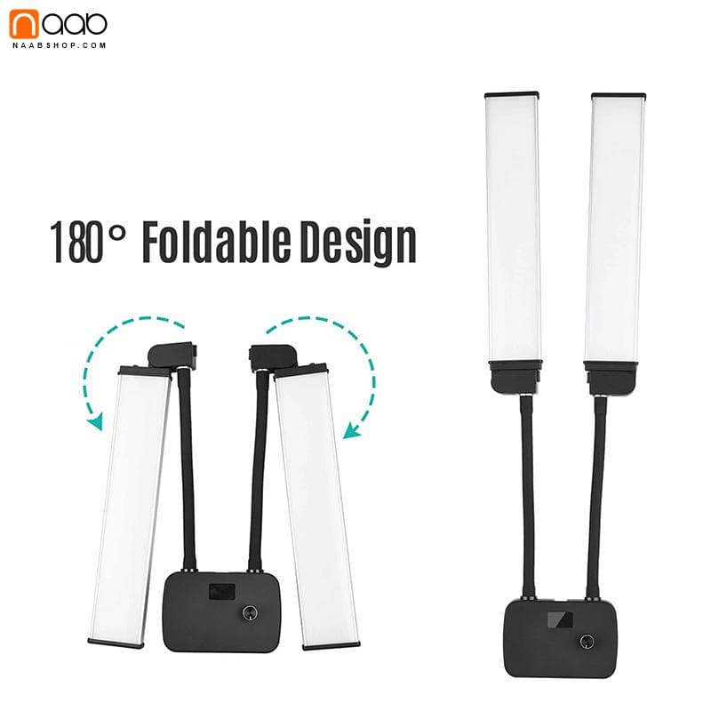 نور ثابت شاخ گوزنی(2 بازو) ZEUS HD-45X Double Arm light — تصویر ۳