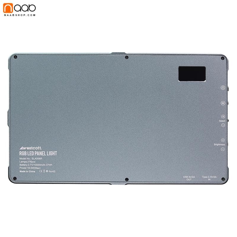 پنل آرجی بی وسکات مدل Westcott SLA-006R RGB LED — تصویر ۳