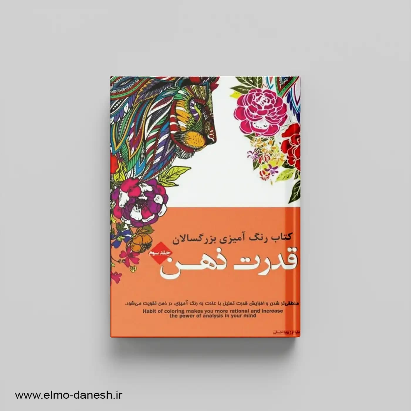 رنگ آمیزی برای بزرگسالان قدرت ذهن جلد سوم