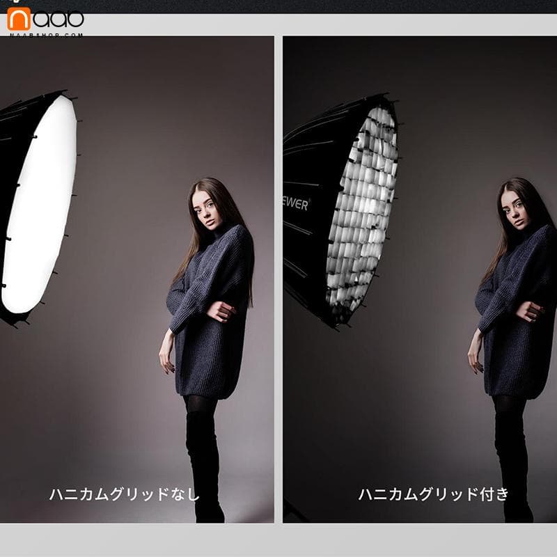 سافت باکس پارابولیک هارمونی 90 سانتیمتر (Deep HARMONY Parabolic Softbox (37″ — تصویر ۵