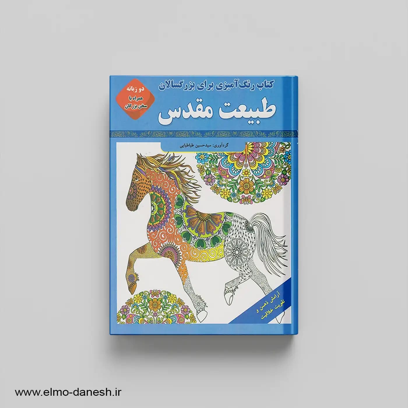 رنگ آمیزی برای بزرگسالان طبیعت مقدس