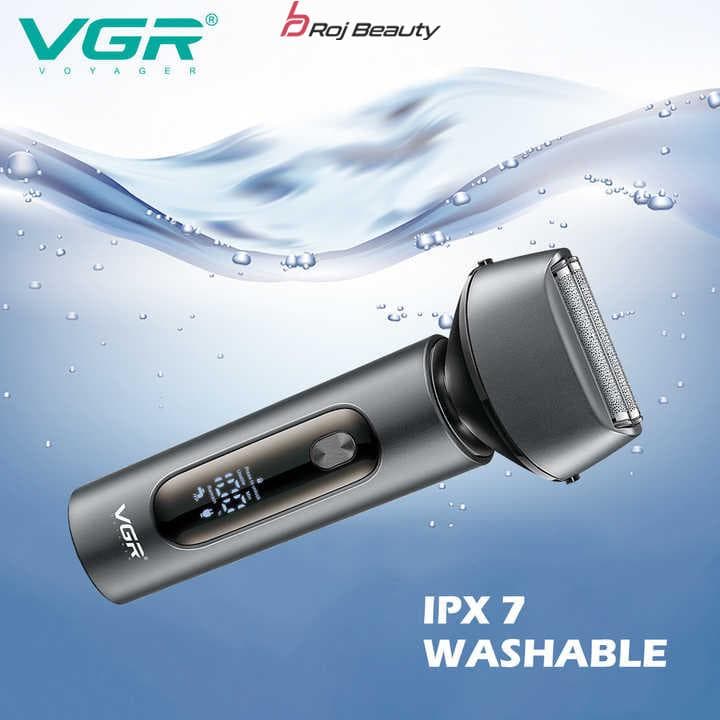ماشین اصلاح موی صورت وی جی ار مدل VgR-381 — تصویر ۲