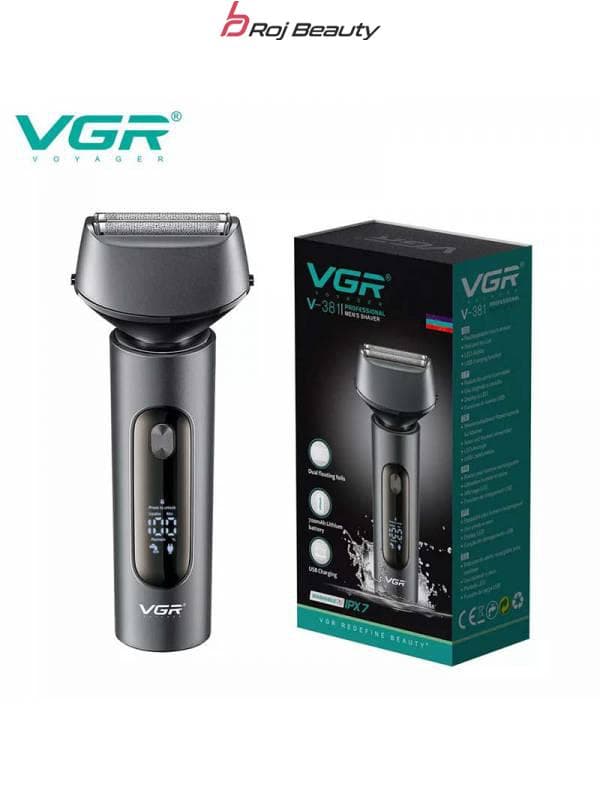 ماشین اصلاح موی صورت وی جی ار مدل VgR-381