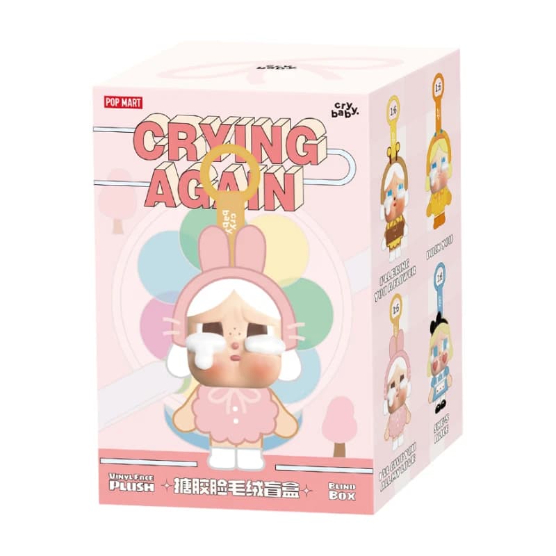 عروسک بیبی کرای Cry Baby مدل سری Crying Again Series پاپ مارت 17 سانت شانسی — تصویر ۲