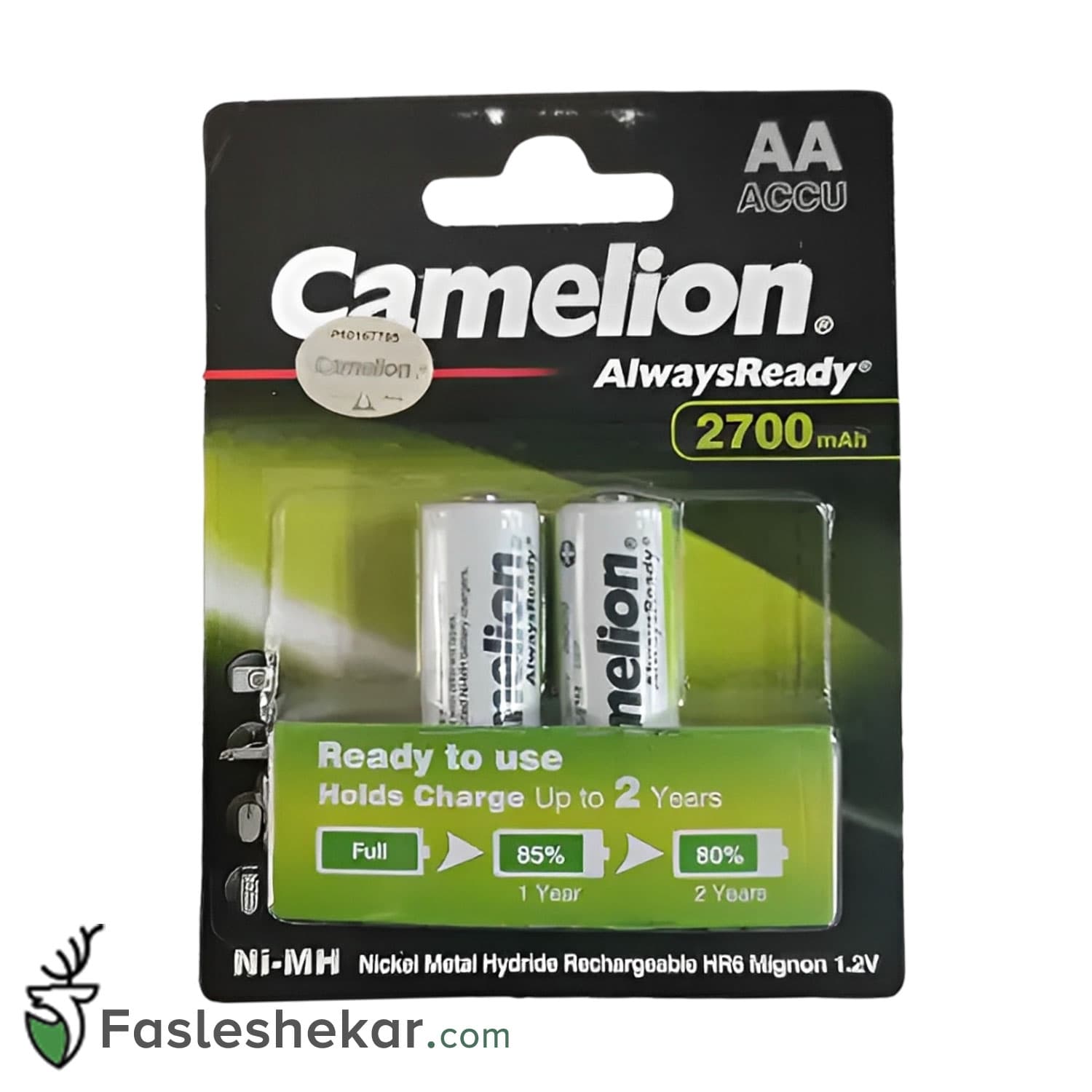 باتری قلمی قابل شارژ کملیون مدل Always Ready 2700mAh