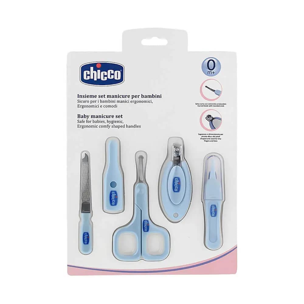 ست قیچی و ناخن گیر کودک 4 تکه چیکو Chicco