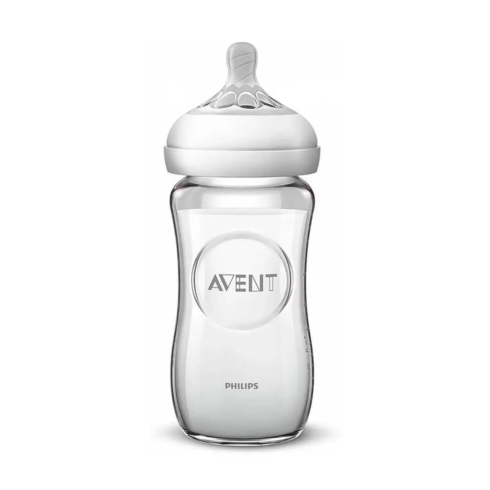شیشه شیر نچرال پیرکس 240 میل فیلیپس اونت Philips Avent — تصویر ۲