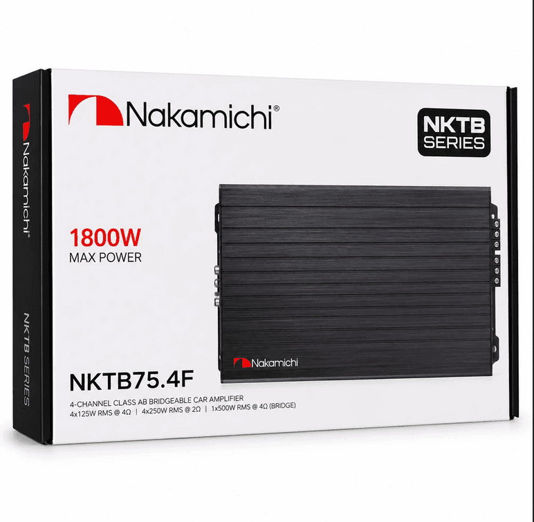 آمپلیفایر چهار کانال ناکامیچی Nakamichi NKTB75.4 — تصویر ۲