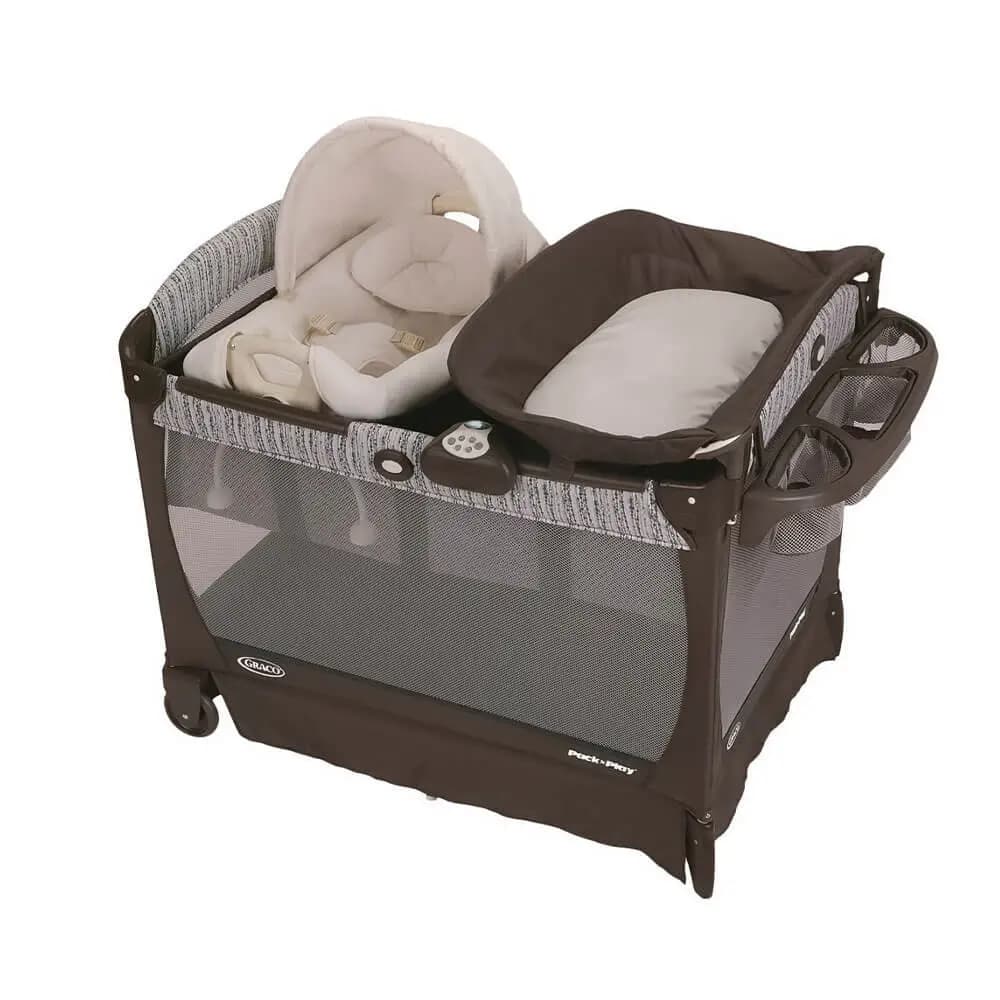 تخت و پارک گراکو Graco مدل Cuddle Cove Elm