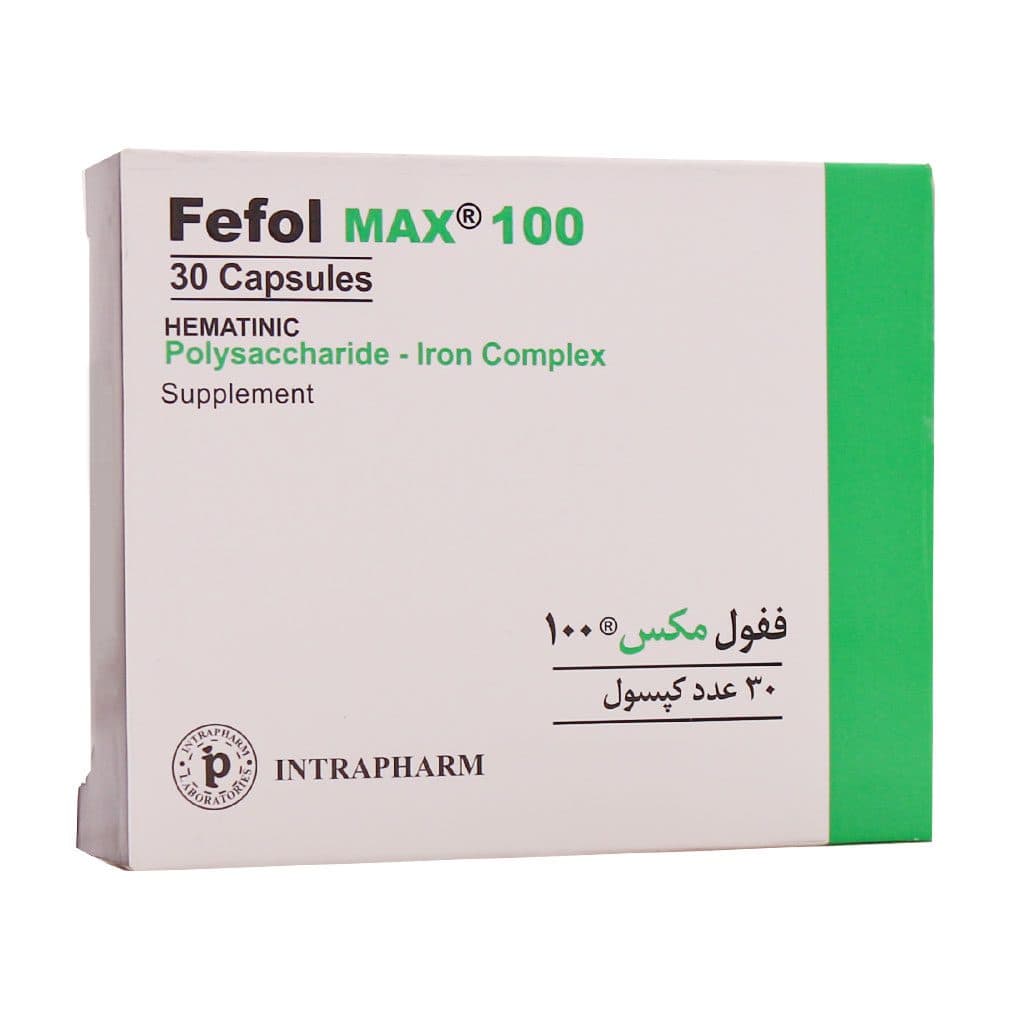 کپسول ففول مکس 100 اینترافارم (30 عدد)