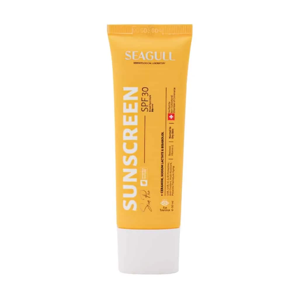 کرم ضد افتاب مرطوبکننده سیگل (Seagull) با SPF 30 – حجم 40 میلیلیتر — تصویر ۲