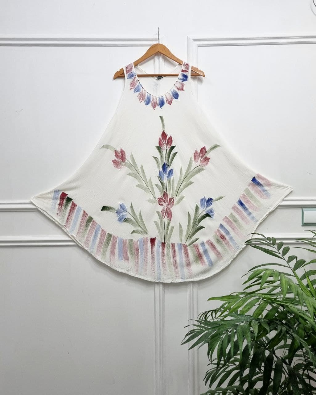 سارافن نخ کریشه ابرنگی وارداتی هندی/کد2124 — تصویر ۸