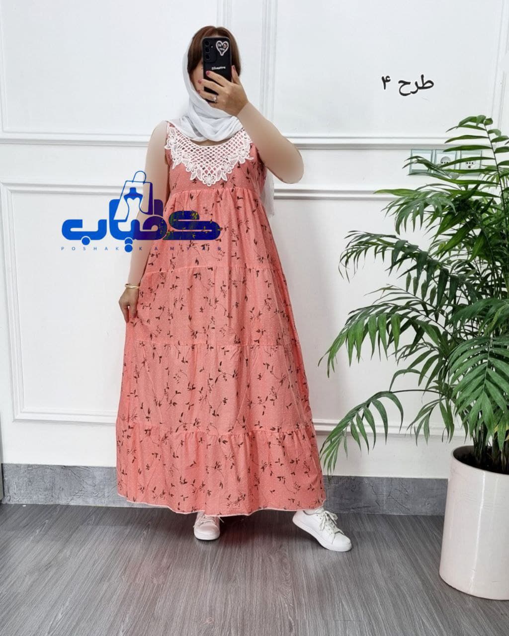 سارافن ساحلی عروسکی گیپوردار وارداتی تمام نخ اورجینال/کد2121 — تصویر ۵