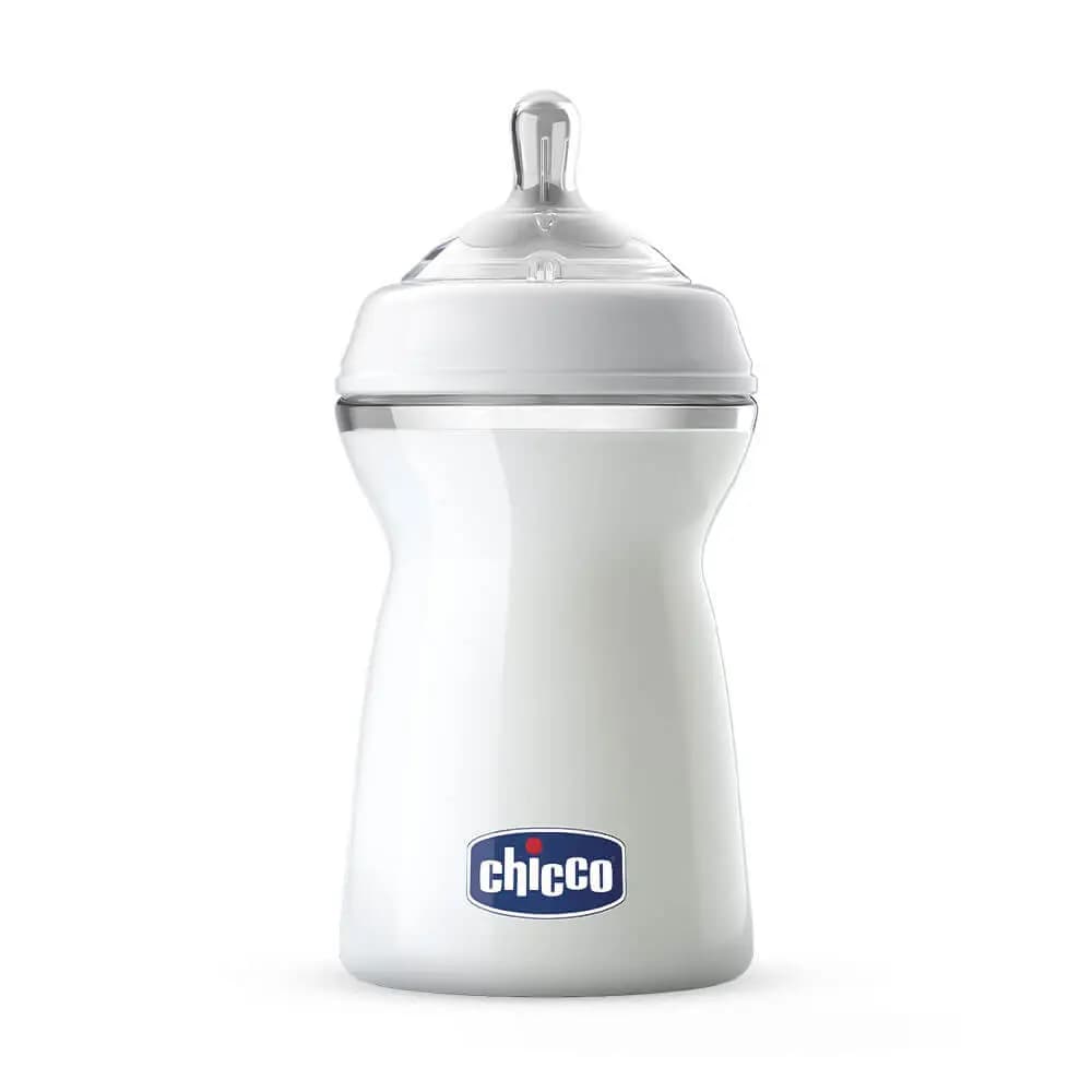 شیشه شیر نچرال فیلینگ چیکو Chicco حجم 330 میلی لیتر