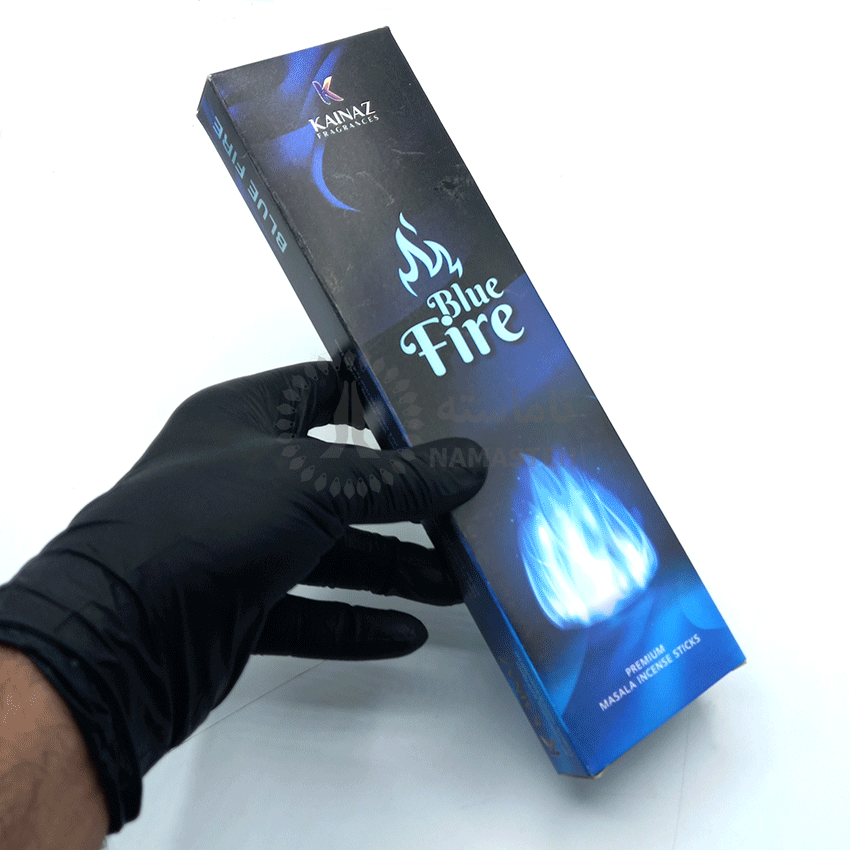 عود دستساز کیناز رایحه بلو فایر blue fire آتش آبی کد 520231 — تصویر ۲