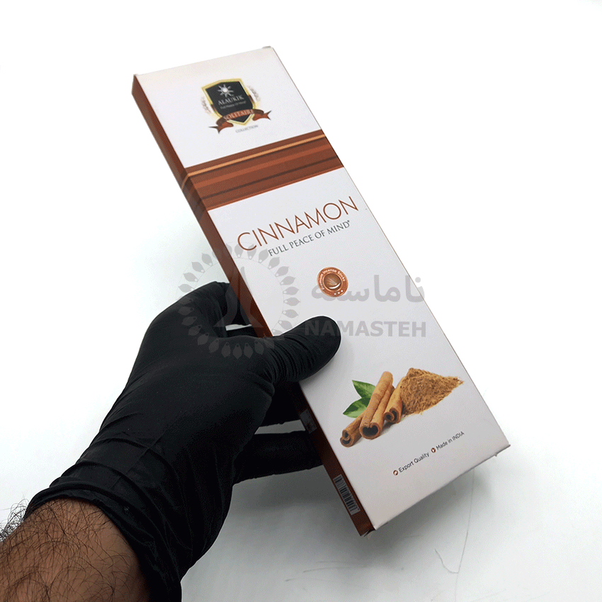 عود دستساز آلاکیک alaukik دارچین کد 520218 — تصویر ۳