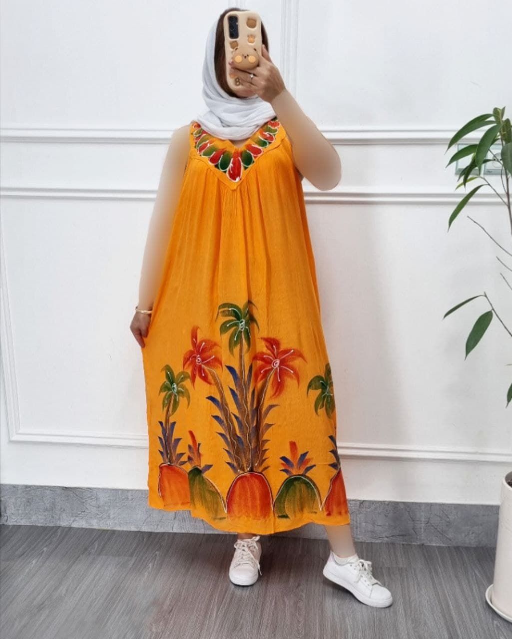 سارافن ساحلی نخ کریشه ابرنگی هندی/کد2041 — تصویر ۴