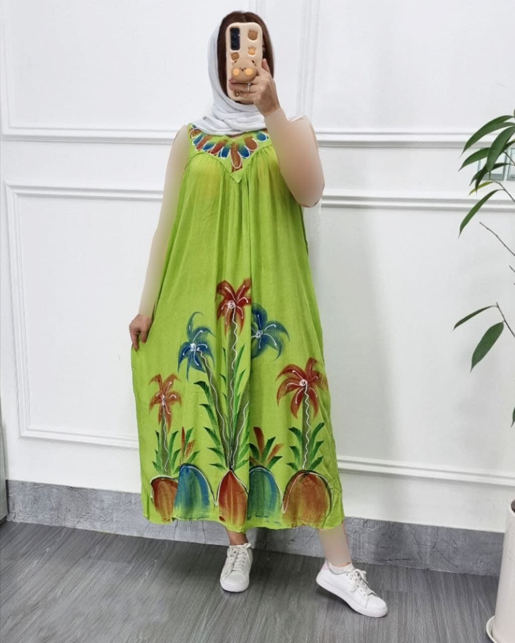 سارافن ساحلی نخ کریشه ابرنگی هندی/کد2041 — تصویر ۳