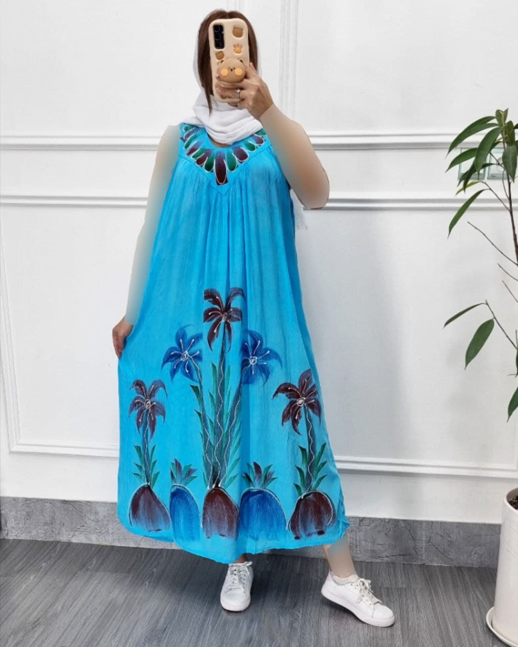 سارافن ساحلی نخ کریشه ابرنگی هندی/کد2041 — تصویر ۲