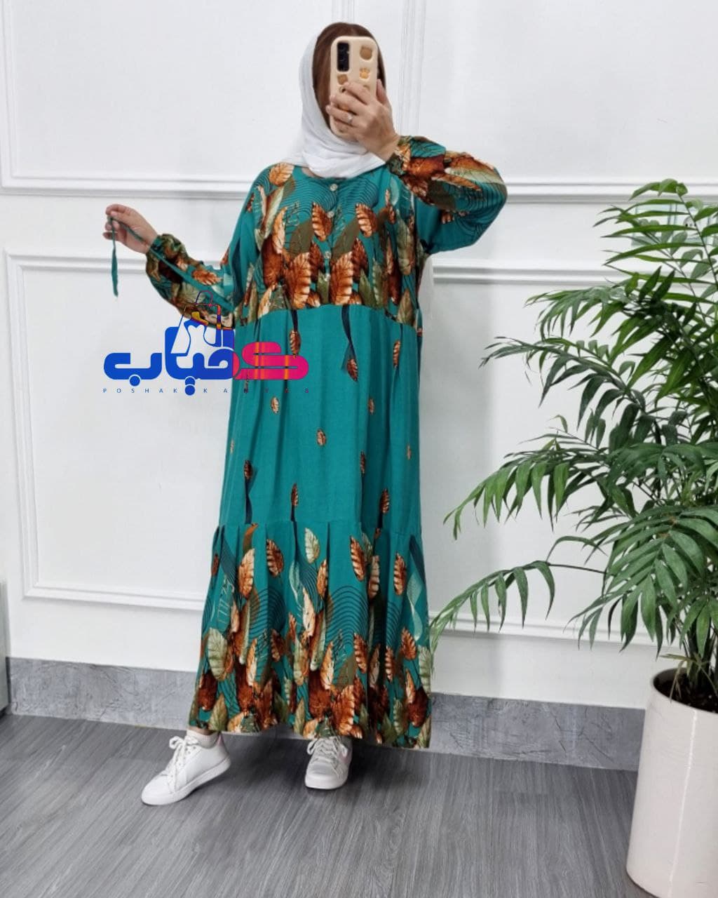 پیراهن ساحلی نخ اورجینال وارداتی مدل دریا/کد991 — تصویر ۲