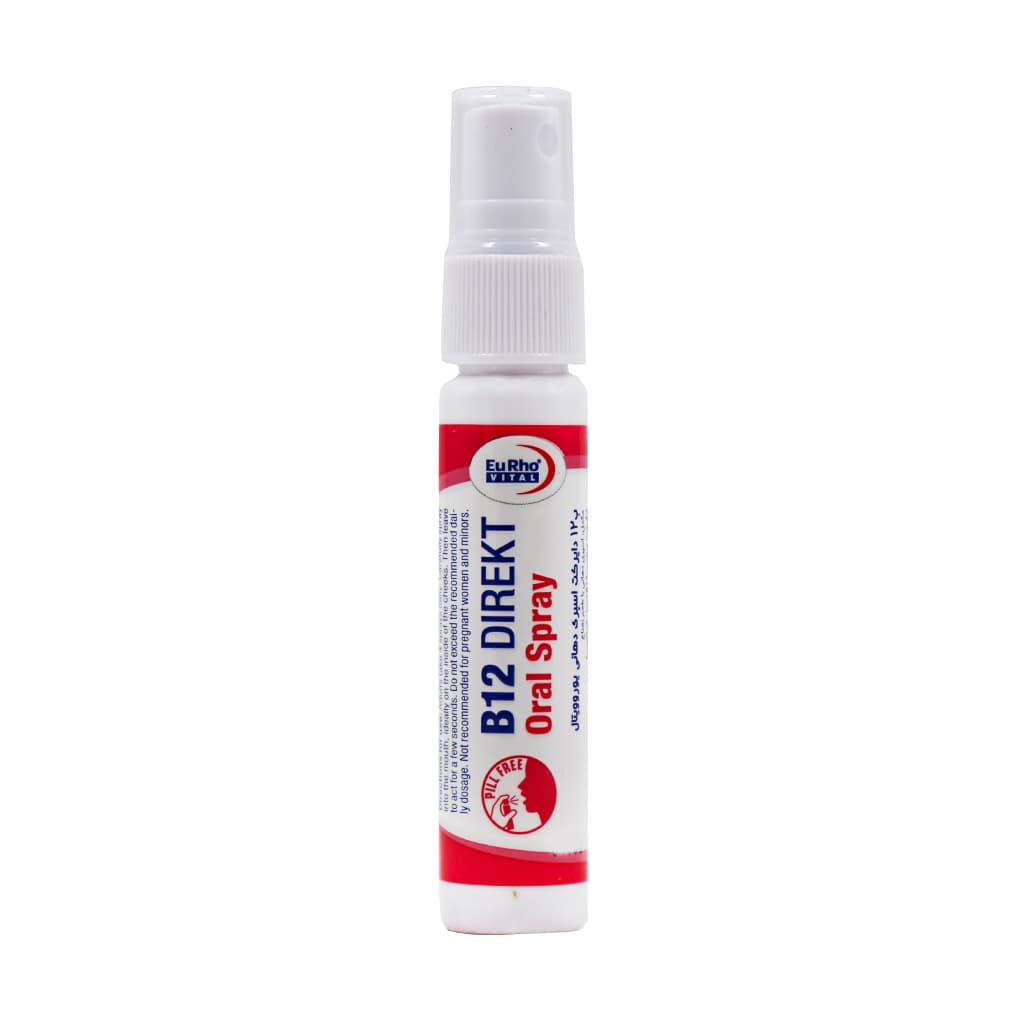 اسپری دهانی B12 دایرکت یوروویتال 25 میل — تصویر ۲