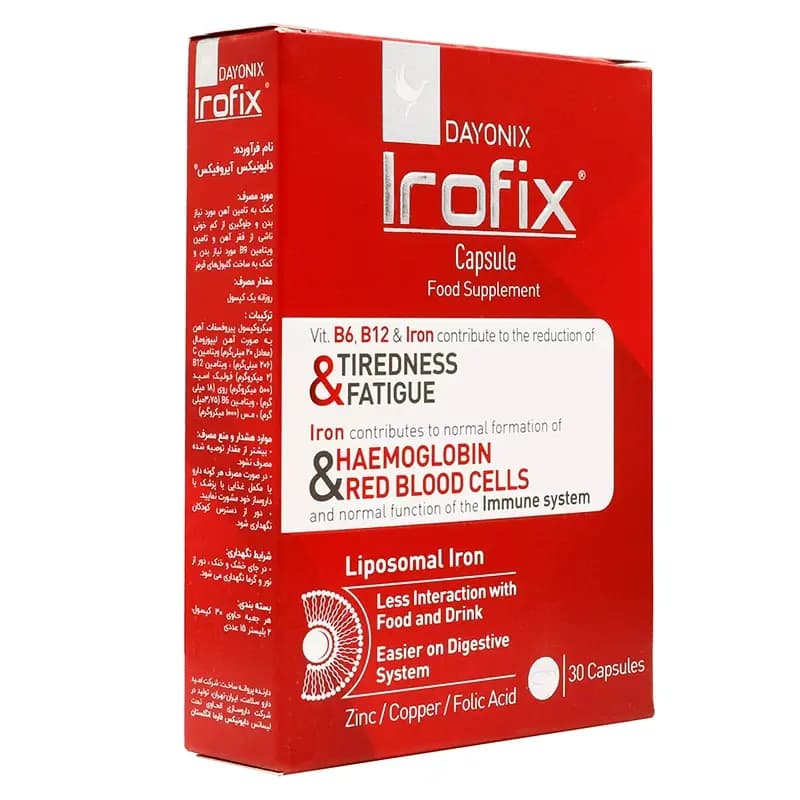 کپسول آیروفیکس بارداری دایونیکس فارما بسته 30 عددی