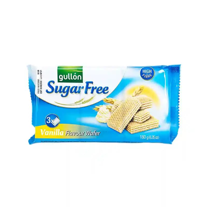 ویفر بدون شکر وانیلی گالون ۱۸۰ گرمی