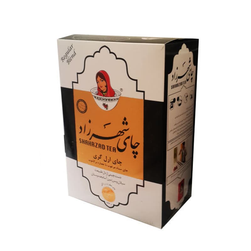 چای 400گرمی شهرزاد مشکی