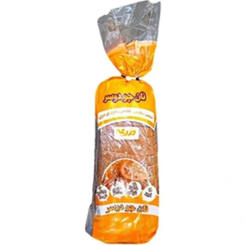 نان تست جو دو سر 500 گرمی مزرعه